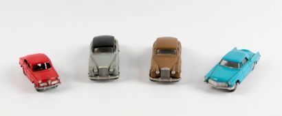 null Mercury, lot de 4 voitures sans boite, bon état : Bentley S Series n°30 grise...