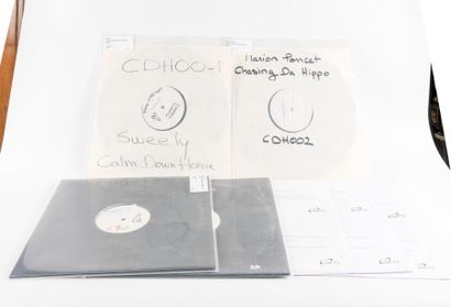 null Lot de 7 disques 33t Test Pressing du label La Chinerie et sa série "Chineur...