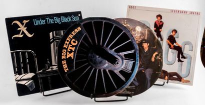 null Lot de 3 disques 33t de musique Rock et Garage comprenant 33t XTC - The Big...