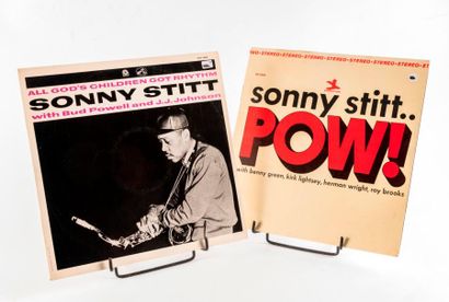 null Lot de 2 disques 33t de musique Jazz du label Prestige comprenant 33t Sonny...