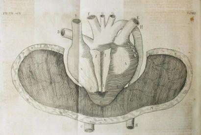 LE CLERC (D) et MANGET (J.J). Bibliotheca Anatomica sive recens in anatomia inventorum...
Genève,...