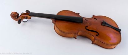 null Violon MIRECOURT début 20e étiquette modèle Stradivarius