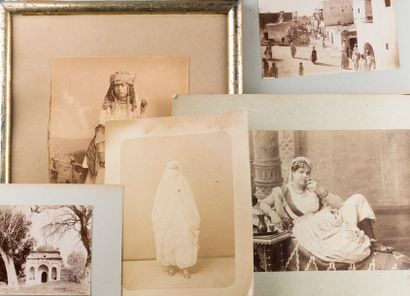 null Lot de photographies Algérie et Afrique du Nord, 1890 à 1930