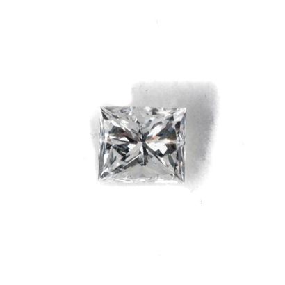 null Diamant taille princesse, 2 ct, VVS2, G. Certificat du MONACO GEM LAB n° 11...