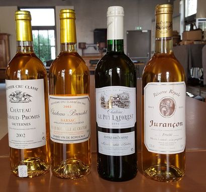 null Lot 4 Bts Bordeaux Blanc : 

1 Bt Château Rabaud-Promis Sauternes, 2002 (niveau...