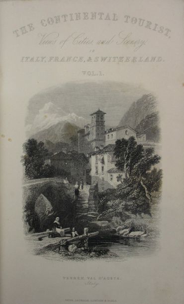 ROSCOE (T). The continental tourist. Views of cities and scenered in Italy, France,...