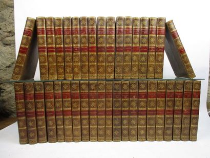 ROUSSEAU (Jean-Jacques). Oeuvres complètes. (Paris, Poinçot, 1788-1793). 38 volumes...