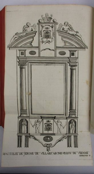 CHARVET (C). Histoire de la sainte église de Vienne. Lyon, Cizeron, 1761. In-4°,...