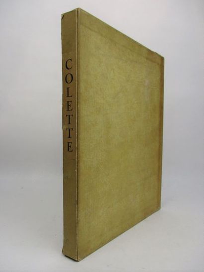 COLETTE. Florie. Cap d'Antibes, Editions La Joie de Vivre, 1946. In-4°, en feuilles,...