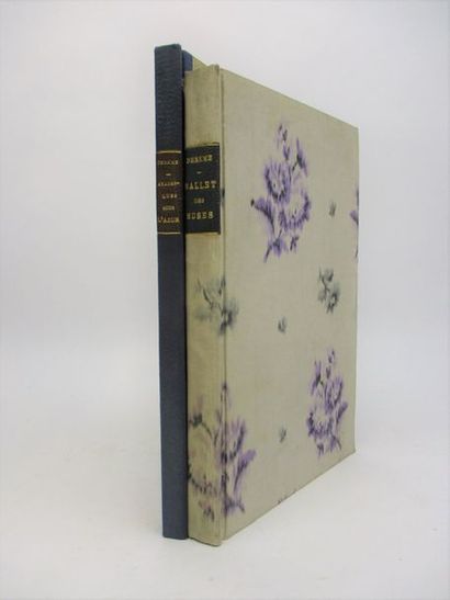 Derême (Tristan). Arabesques sous l'azur. Monaco, 1925. Edition originale numérotée...