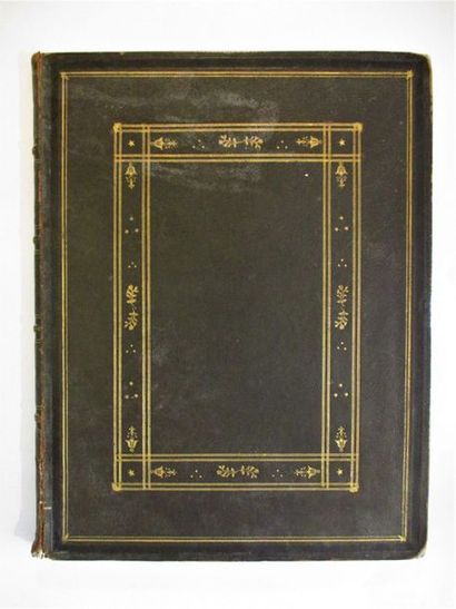 FRANC -MACONNERIE. Cahier du grade d'apprenti. Paris, typographie Lebon, (1858),...