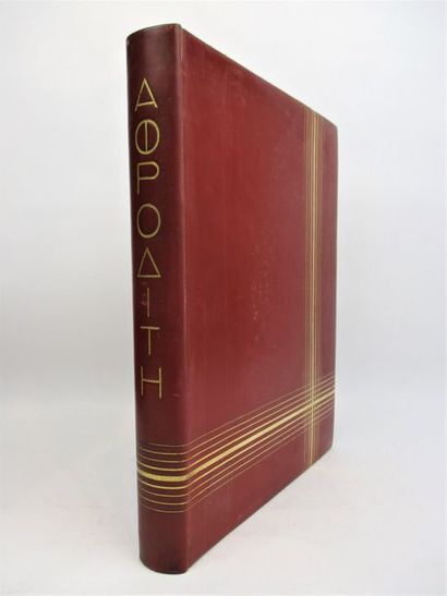LOUYS (Pierre). Aphrodite, moeurs antiques. Paris, Albin Michel, (1923). Grand in-4°,...