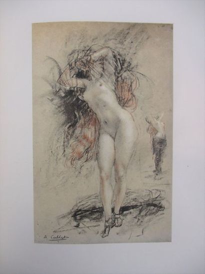 LOUYS (Pierre). Aphrodite, moeurs antiques. Paris, Albin Michel, (1923). Grand in-4°,...