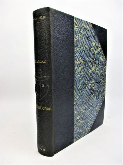 MAC ORLAN (Pierre). L'ancre de miséricorde. Aux dépens de Pierre Falké, 1945. In-folio,...