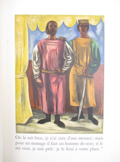 BÉDIER (Joseph). La Chanson de Roland. (Paris), Société Hippocrate et ses amis, (1932)....