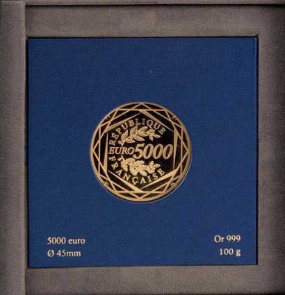 null Médaille en or (100g) Monnaie de Paris
