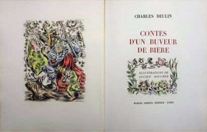 null DEULIN (Charles). Contes d'un buveur de bière. Paris, Marcel Seheur (1945)....