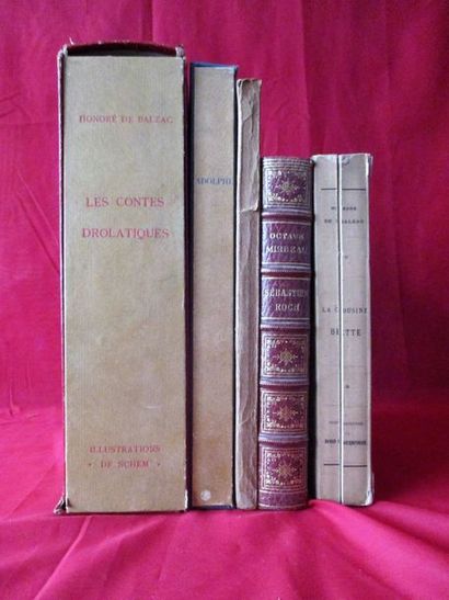null BALZAC (H. de). Les contes drolatiques. Dijon, éditions du Manoir, 1948. 2 volumes...