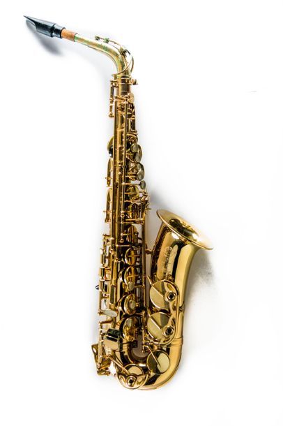 null Henri SELMER, Paris. Saxophone en laiton verni type 80 Superaction n°337580....