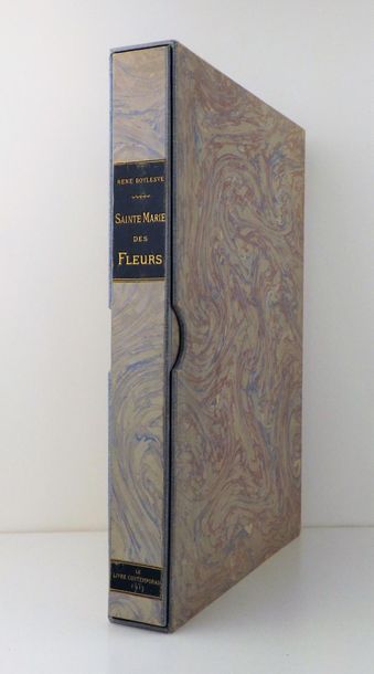 null BOYLESVE (René). Sainte-Marie-des Fleurs. Paris, le livre contemporain, 1913....