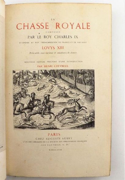 null CHARLES IX. La chasse royale composée par le Roy Charles IX et dédiée au Roy...