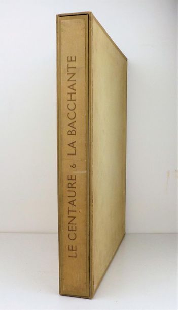 null GUÉRIN (Maurice de). Le Centaure et la Bacchante. Paris, Le Livre contemporain,...
