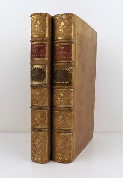 null [ROGER (Louis)]. Lettres sur le Dannemarc. Genève, Claude Philibert, 1767-1764....