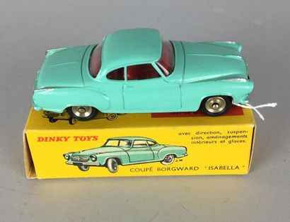 null Dinky Toys France, coupé Borgward " Isabella", ref 549, vert d'eau, très bon...