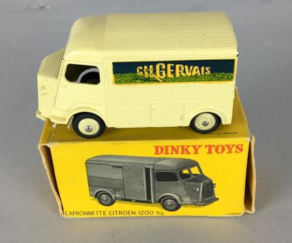 null Dinky Toys France, Camionnette Citroën 1200 kg, réf 25CG, crème" Gervais", excellent...