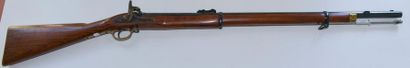 null *Fusil LEE - ENFIELD modèle 1858 à chiens, Reproduction pour le tir