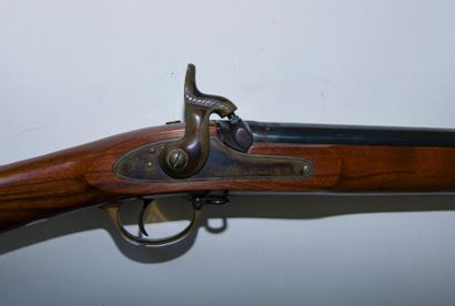 null *Fusil LEE - ENFIELD modèle 1858 à chiens, Reproduction pour le tir