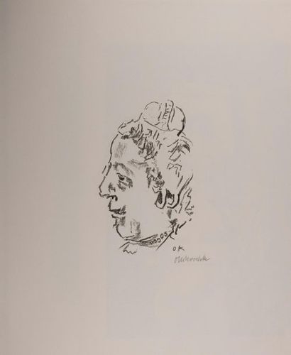 Oskar KOKOSCHKA (1886-1980). Eléonore. Lithographie...