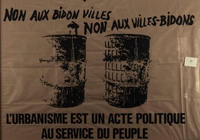 null Non aux bidon villes - Non aux villes bidons. L'urbanisme est un acte politique...