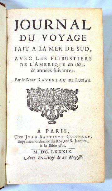 RAVENEAU DE LUSSAN (Le Sieur) Journal du...