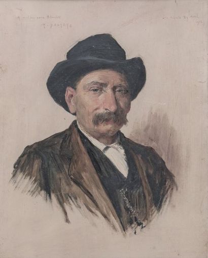 BASTET Tancrède (1858-1942). Portrait du...