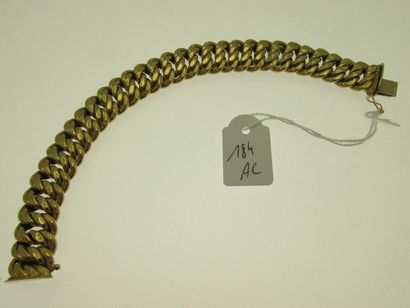 null 1 american gold mesh bracelet, hunchbacked 35,10g AC