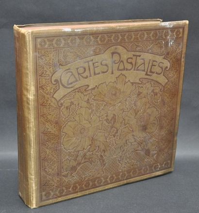CARTES POSTALES. Bel album, 1900-1915. Divers...