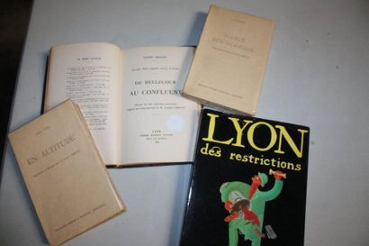 [LYON]. 4 volumes divers. 	

SCIZE (P.)....