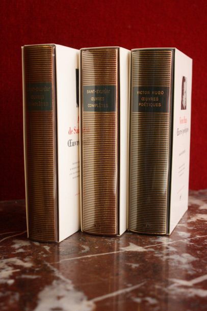 LA PLEIADE. 3 volumes : SAINT-EXUERY, Œuvres...