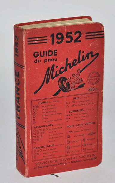 Guide du pneu Michelin 1952, H : 20, L :...
