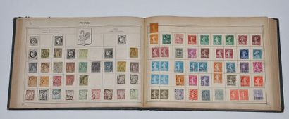 Important lot de timbre France et étranger,...