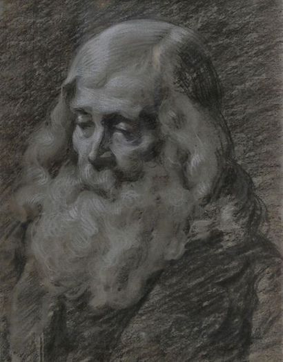 BAUDIN Eugène (1843-1907). Portrait d’un...