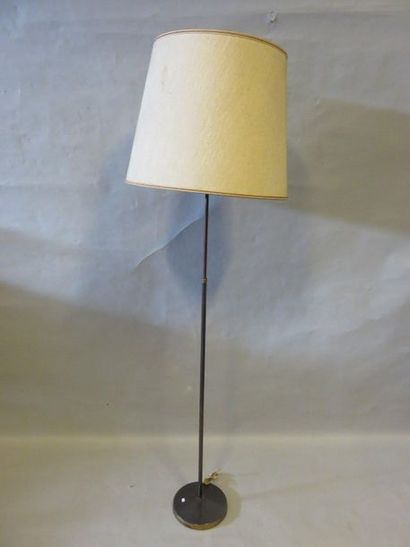 lampadaire Brass floor lamp.