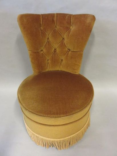 * Chaise en merisier à croisillons de style Louis-Philippe, fauteuil en bois naturel...