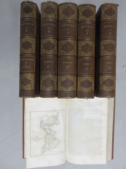 null Buffon, "Œuvres", 1844, six volumes.