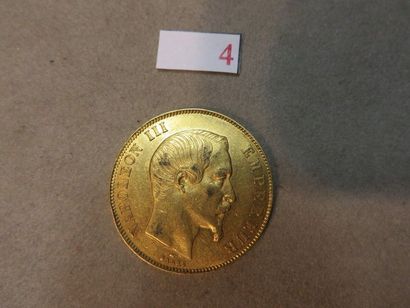 null Une pièce de cinquante francs français en or (16gr)