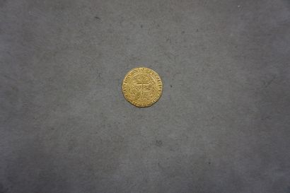 Monnaie Française 
HENRI VI (1422-1453): Salut d'or. Saint Lô. 3,50g. D.1443A. Très...