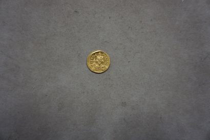 Monnaie Byzantine 
PHOCAS (602-610): Solidus. Constantinople. 4,55g. Son buste de...