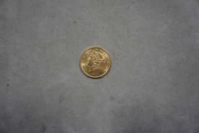Monnaie Américaine Pièce de 20 $ US en or de 1894. 33,2g