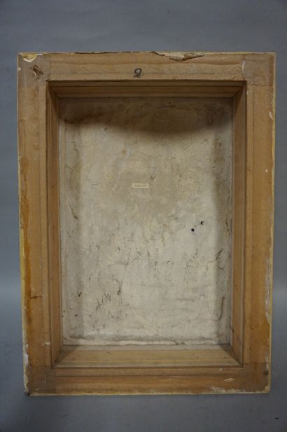 null Relief "Tête d'homme" en résine (restaurations). 40x54x11 cm